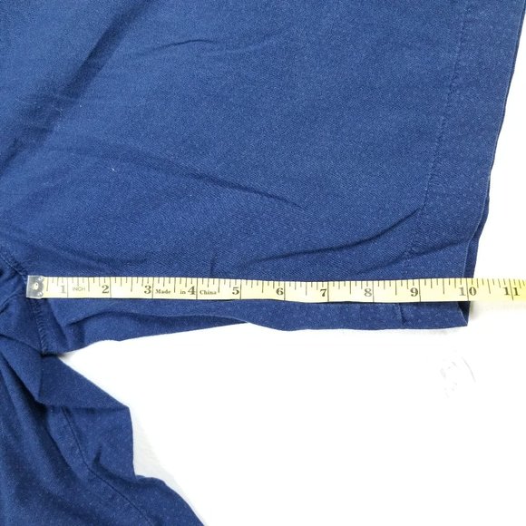 J. Crew Club Shorts Size 32 Flat Front in Navy 11" Length Preppy Casual - Picture 5 of 7